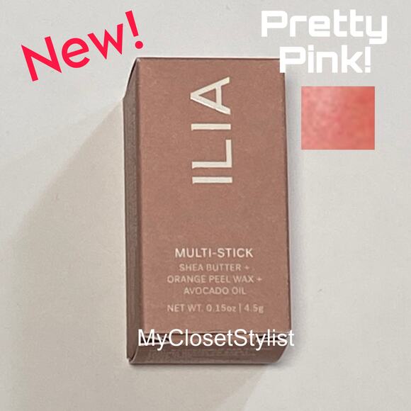 ILIA Multi-Stick blush lip stain for cheeks & lips ALL IN ONE! all of me pink - Picture 2 of 11